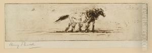 Plough Horses by Harry Becker