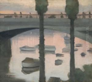 Princes Bridge by Clarice Marjoribanks Beckett
