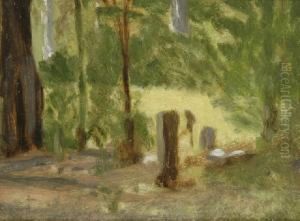 Forest Scene by Clarice Marjoribanks Beckett