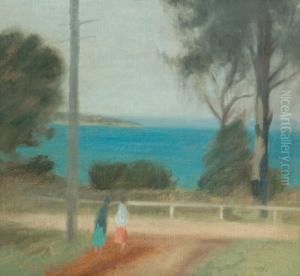 The Road To The Sea, Beaumaris by Clarice Marjoribanks Beckett