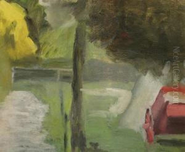 The Red Cart - view 1