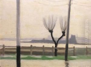 Wet Evening by Clarice Marjoribanks Beckett