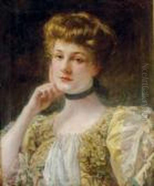 Portrait Of A Pensive Lady - view 1