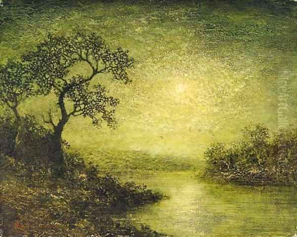 Moonlit Landscape by Ralph Albert Blakelock