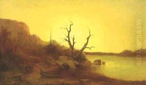 Indian Encampment 2 by Ralph Albert Blakelock