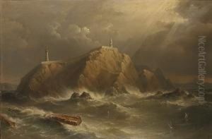 Eagle Island Off Erris Head, W. Coast Of Ireland