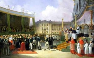 Inauguration of a Monument in Memory of Louis XVI by Joseph Beaume