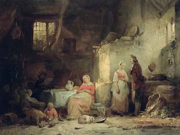 Conversation after the Meal 1840 - view 1