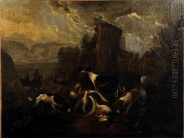 Ruine Et Chien - view 1