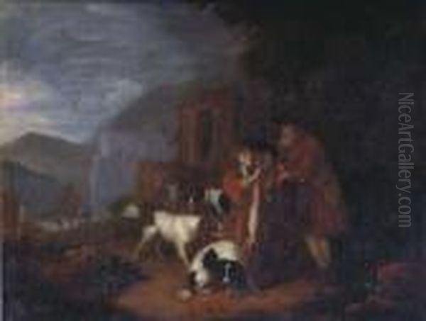 Returning From The Hunt - view 1