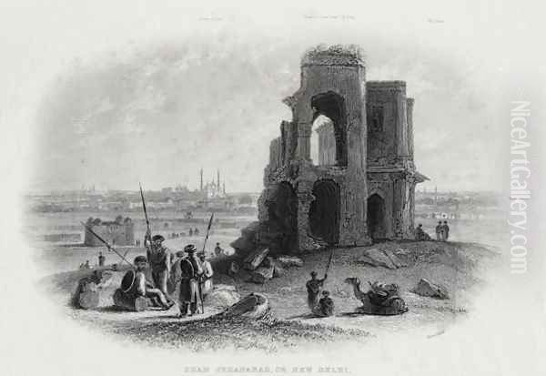 Shah Jehanabad or New Delhi, India - view 1