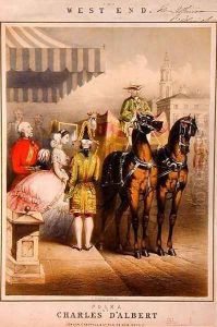 A Drawing Room Day, music cover for the 'West End Polka', 1860 by John Brandard