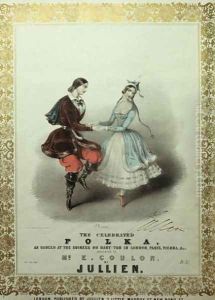 The Celebrated Polka, song sheet, 1840