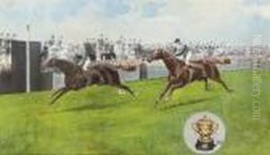 The Gold Cup, Ascot by John Axel Beer