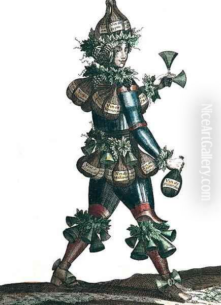 The Innkeeper, allegorical costume design - view 1