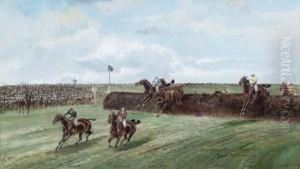 At The Canal Turn, Grand National, 1910
