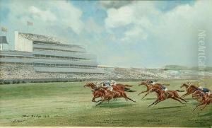 Epsom Derby by John Axel Beer