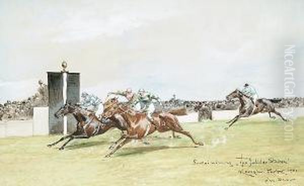 Santoi Winning The Jubilee Stakes, Kempton - view 1