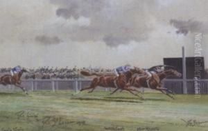 Finish For The St.leger by John Axel Beer