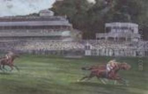 Exciting Dead-heat For The Eclipse Stakes by John Axel Beer