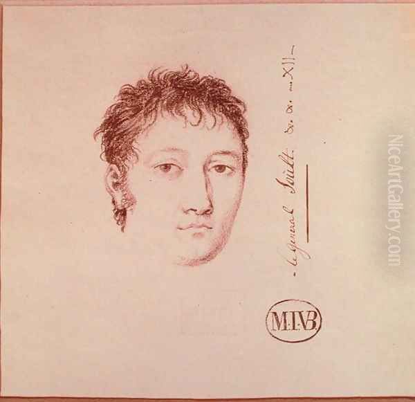 General Soult (study for 'Entry of Bonaparte, First Consul, into Antwerp on 18th July 1803') 1803-07 - view 1