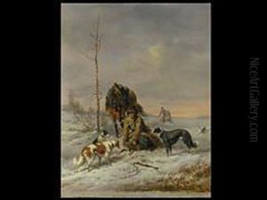 Der Lebendig Gefangene Wolf by Wilhelm Amandus Beer