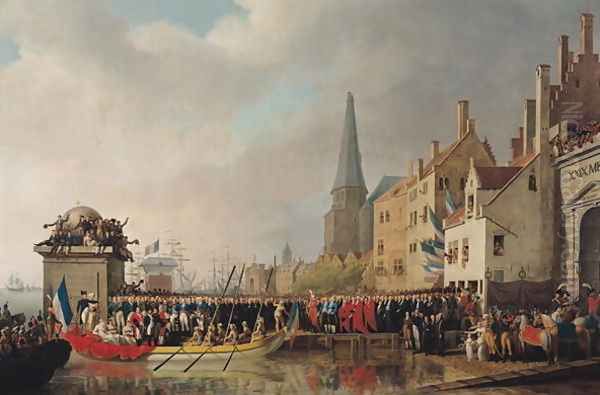 Entry of Bonaparte, as First Consul, into Antwerp on 18th July 1803, 1807 - view 1