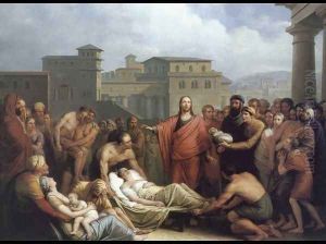 Le Christ Guerissant un Malade Le Christ Guerissant un Malade
