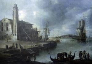 Dutch Shipping Off Venice