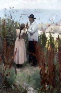 Across the Harbour, 1892 by Frank Wright Bourdillon