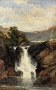 Waterfall by George Law Beetholme