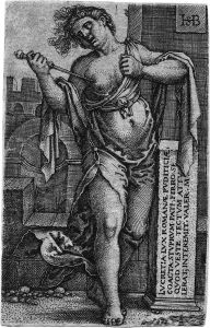 Lukrezia by Barthel Beham