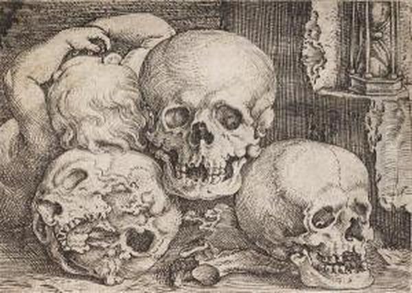 Child With Three Skulls - view 1