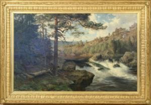 Landskap Medfors by Wilhelm Behm