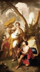 Theseus Discovering his Father's Sword