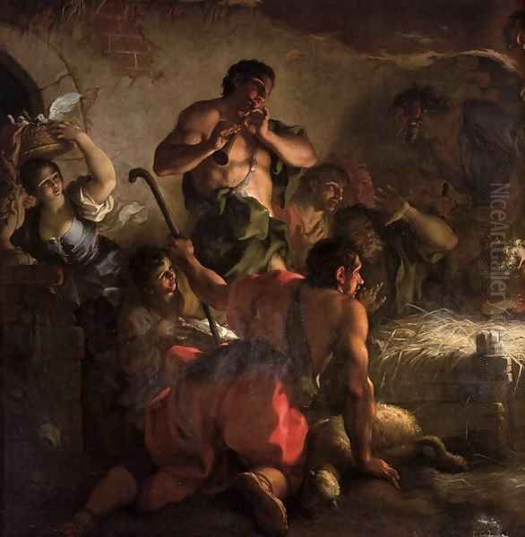 Adoration of the Shepherds (detail) - view 1