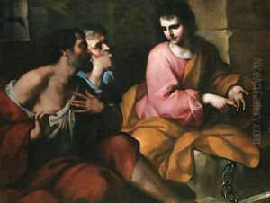 Joseph interpreting dreams by Antonio Balestra