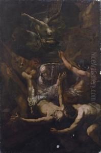The Martyrdom Of Saint Peter by Giovan Battista Beinaschi