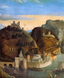 Call of the Sons of Zebedee (detail) by Marco Basaiti