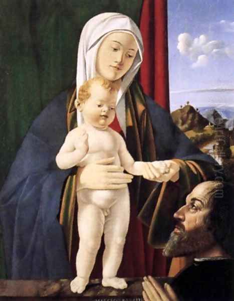 Madonna and Child with a Donor - view 1