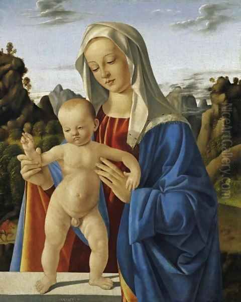 Madonna with Child c 1500 - view 1