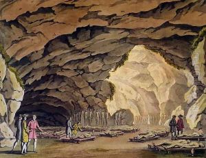 Sepulchral Cavern of the Guances, from 'Le Costume Ancien et Moderne' c.1820