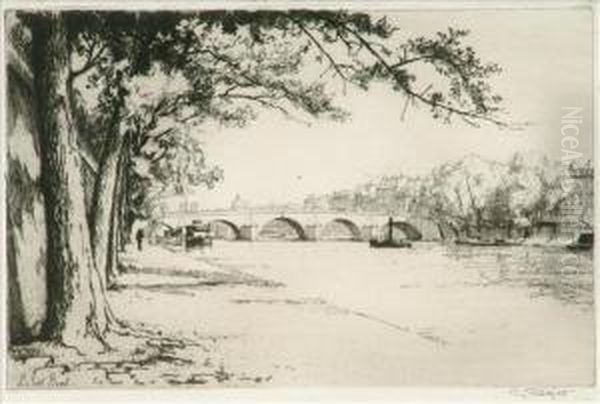 Eugene Bejot Le Pont Royal - view 1