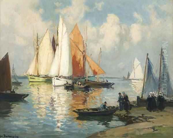 A Brittany harbour - view 1