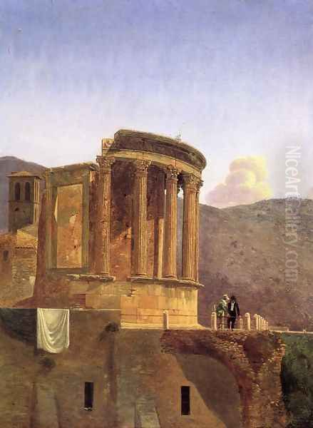 The Temple of Vesta at Tivoli - view 1