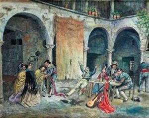 En La Taberna by Jose Denis Belgrano