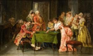 Partida De Cartas by Jose Denis Belgrano
