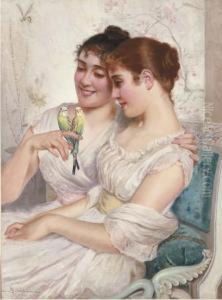 The Love Birds by Adolfo Belimbau