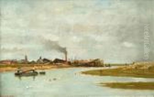 Preparing To Sail On The Norfolk Coast - view 1