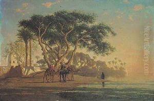 Arab Oasis, 1853